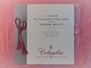 JOHANNA MARTZY ' J.S BACH ,   UNACCOMPANIED VIOLIN SONATAS 5.6  '  COLUMBIA ,1ST