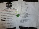 ARCTIC MONKEYS SETLIST + GUITAR PICK RARE TRNSMT TRANQUILITY CREW VIP AAA STAFF