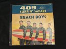 Beach Boys Surfin' Safari / 409 Original Capitol 4777 Picture Sleeve Only VG+/EX