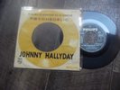 45T JUKE BOX HORS  COMMERCE  POCH CIBLE JAUNE JOHNNY HALLYDAY  PSYCHEDELIC+1
