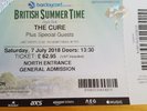 British Summer Time The Cure x2 Tickets
