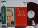 TITO GOBBI / THE ART OF TITO GOBBI, RED WAX JAPAN ORIG. LP w/OBI & INSERT NM