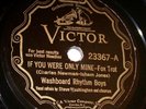 Victor 23367 Washboard Rhythm Kings-Ash Man Crawl (Camden 1932)