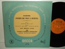 Bartok Violin Concerto Max Rostal LSO Sir Malcolm Sargent  33T 12