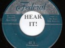 The Royals DOO WOP 45 (Federal 12133) Get It /No It Ain't   VG+