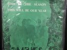 RARE THE ZOMBIES TIME OF THE SEASON SINGAPORE MALAYSIA CBS EP 45s not lp