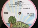 Nico LP The End UK Pink Island rim 1st press )))))))))))))))))))))