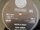 Black Sabbath LP Master of reality UK Vertigo Swirl 1st press +++
