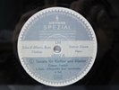 4x 78rpm LILIA D'ALBORE plays FRANCK VIOLIN SONATA - Siemens 1942