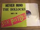 SEX PISTOLS   NEVER MIND THE BOLLOCKS  LP  WHITE  VINYL PRESSING