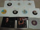 C&W 80's Records 45 RPM Alan Jackson GARTH Brooks GEORGE Strait TRAVIS Tritt VG+