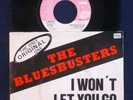 The BLUES BUSTERS I won't let you go RARE SKA BLUEBEAT RE 45 BELGIAN PS