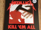 Metallica  1987 “Kill’em All” Double Vinyl/Record Lp  Limited Edition DMM 45RPM