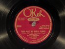 78 RPM - Butterbeans & Susie (Louis Armstrong-Red Allen). Okeh 8950, E-V+ Jazz