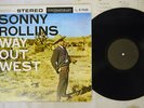 SONNY ROLLINS WAY OUT WEST CONTEMPORARY P-7578 Japan VINYL LP