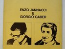 ENZO JANNACCI & GIORGIO GABER rolling crew + cavalieri LP 1972 Family SFR-RI 629