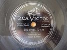 June Carter Homer & Jethro She Loves to Cry / Knock kneed Suzy RCA Victor VG+