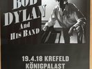 BOB DYLAN  2018   KREFELD - orig.Concert Poster -- Konzert Plakat  A1 NEU