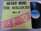 NEVER MIND THE BOLLOCKS HERE'S THE SEX PISTOLS 1977 UK LP V2086 A7/B5 VG/VG