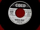 JOHNNY LION  HAUNTED HEART  RARE PROMO  INGEMAR JOHANSSON  COED   ROCKABILLY 45