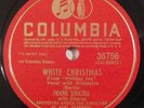 FRANK SINATRA White Christmas COLUMBIA 78 RPM excellent If You Are But a Dream