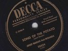 Josef Marais & Miranda – 78 rpm Decca 28334: Song of the Potato/Henrietta’s Wedd
