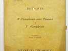 HERMANN SCHERCHEN - BEETHOVEN symphonies nos.9 & 1 DUCRETET-THOMSON 2xLPs EX+