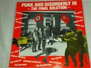 PUNK AND DISORDERLY III THE FINAL SOLUTION VINYL LP 1983 EXCELLENT