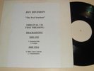 JOY DIVISION  ORIG UK W/L TEST PRESSING JOHN PEEL SESSIONS SEX PISTOLS
