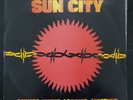 SUN CITY Apartheid RARE URUGUAY LP PRESS Joey Ramone Dylan Springsteen Promo