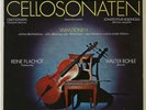 REINE FLACHOT BEETHOVEN COMPLETE CELLO SONATAS INTERCORD ED.1 3 LP STEREO BOX NM