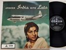 Lata Mangeshkar - Around India With Lata LP Orig Indian Press Odeon MOCE 1040