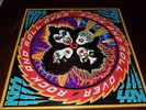 KISS LP ROCK AND ROLL OVER TEAR DROP MISPRINT CLUB EDITION UNUSED STICKER SLEEVE
