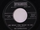 SUPERLATIVES: Do What You Want To Do / Forget About Tomorrow 45 (Northern Soul