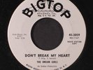 Bobbie Smith and The Dream Girls Don't Break My Heart Northern Soul BigTop DJ NM