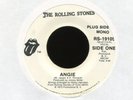 THE ROLLING STONES Angie on Rolling Stones Records Mono Stereo Promo 45