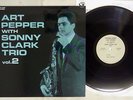 ART PEPPER WITH SONNY CLARK TRIO VOL.2 STRAIGHT AHEAD 24EL6006 Japan VINYL LP