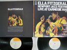 ELLA FITZGERALD NEWPORT JAZZ FESTIVAL LIVE CBS/SONY SOPI-7,8 Japan 2LP