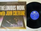 THELONIOUS MONK WITH JOHN COLTRANE SAME RIVERSIDE SR-7002 Japan VINYL LP