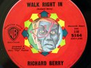 HEAR Richard Berry 45 Walk Right In/Its All Right R&B soul doo wop Kim Fowley EX