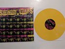 SWINGIN UTTERS Dead Flowers Bottles Bluegrass and Bones OG Yellow Vinyl LP Nofx