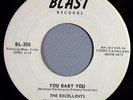 HEAR IT 60's Doo-Wop Promo 45 rpm record The Excellents 