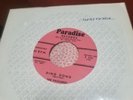 Paradise records 45 RPM Ding Dong And Dream of Love By The Packards