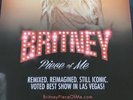 Britney Spears Signed Autographed Piece Of Me Las Vegas VIP Poster