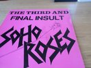 Soho Roses - Third and Final Insult Vinyl LP punk glam
