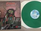 Strife ?– Back To Thunder LP . UK 1st press Green vinyl Gull ?– GULP 1029