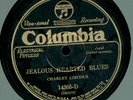 Charlie Lincoln Columbia 14305 blues E+ 78 My Wife Drove Me From My Door b/w Jea