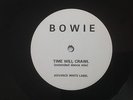 DAVID BOWIE - Time Will Crawl (mix) - UK '87 advance white label promo 12