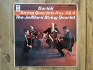 Columbia SAX5261 - Bartok - String Quartets Nos.3 & 4 - JUILLIARD STRING QUARTET