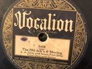 Vocalion 5458 A.A. Gray & Seven Foot Dilly NI--ER BABY 1930 78 rpm  VV+/VCountry
